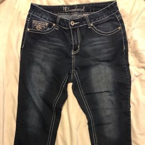 Cropped jeans size 10